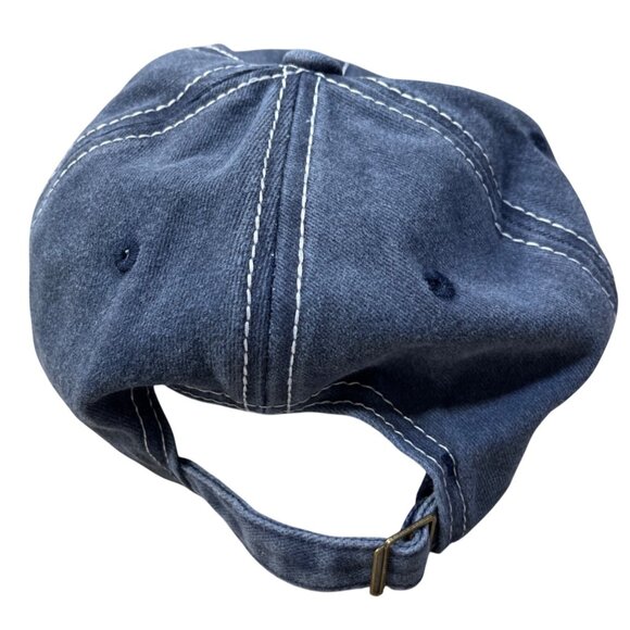 America Baseball Cap Hat Denim Flag 1776 Adjustable New Patriotic - Picture 5 of 9